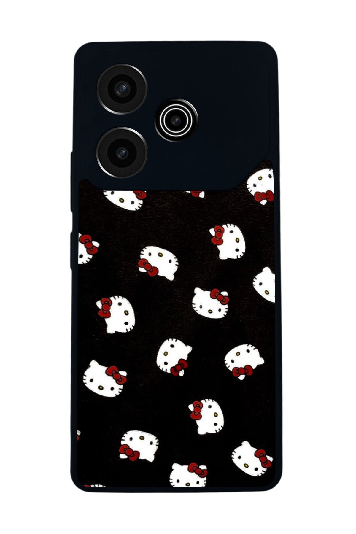 Tecno Pova 6 Uyumlu HelloKitty Tasarımlı Glossy Premium Kılıf