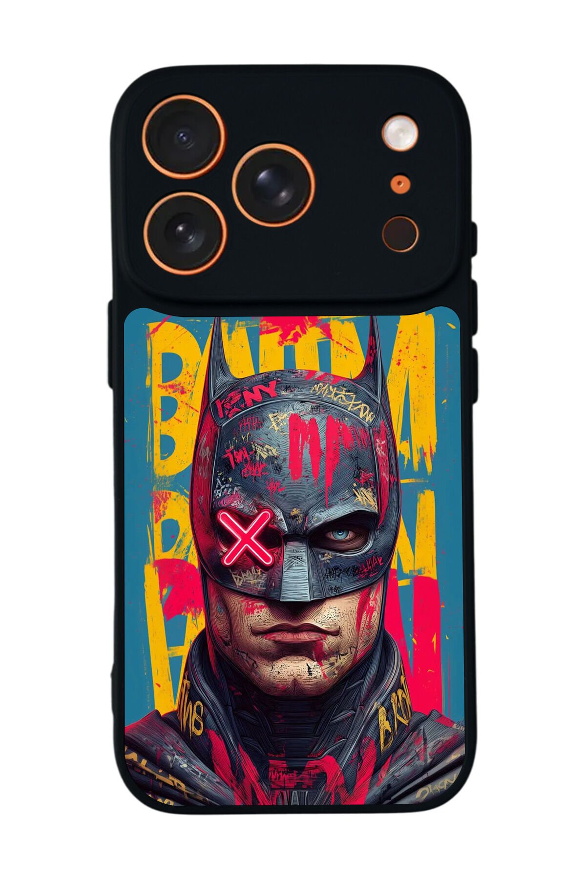 iPhone 17 Pro Max Uyumlu Batman Tasarımlı Glossy Premium Kılıf