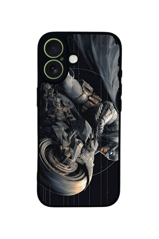 iPhone 17 Uyumlu Batman Tasarımlı Glossy Premium Kılıf