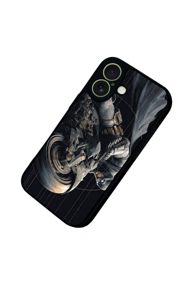 iPhone 17 Uyumlu Batman Tasarımlı Glossy Premium Kılıf