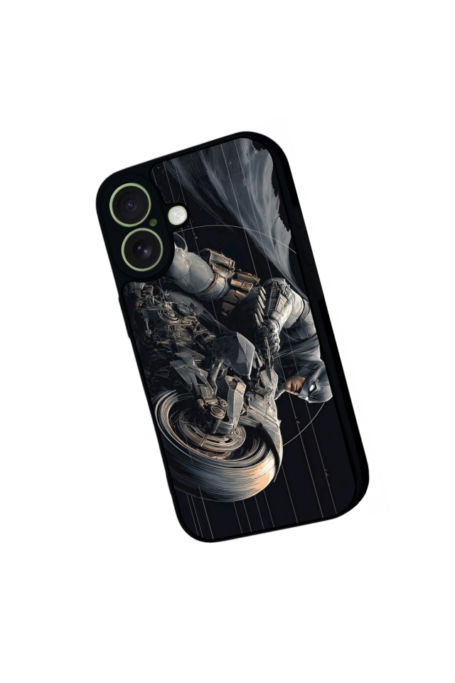 iPhone 17 Uyumlu Batman Tasarımlı Glossy Premium Kılıf