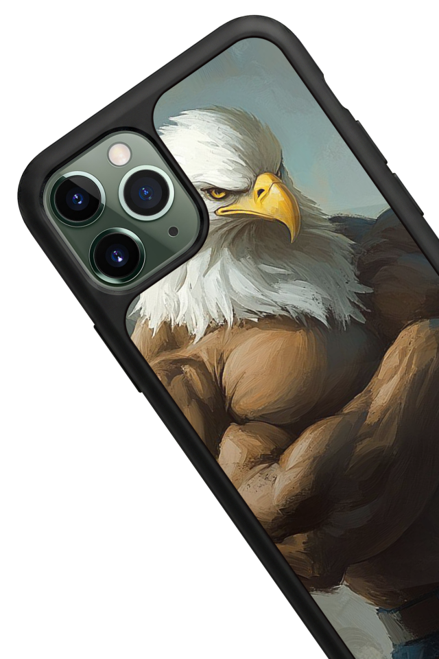 iPhone 11 Pro Max Uyumlu Besiktas Tasarımlı Glossy Premium Kılıf