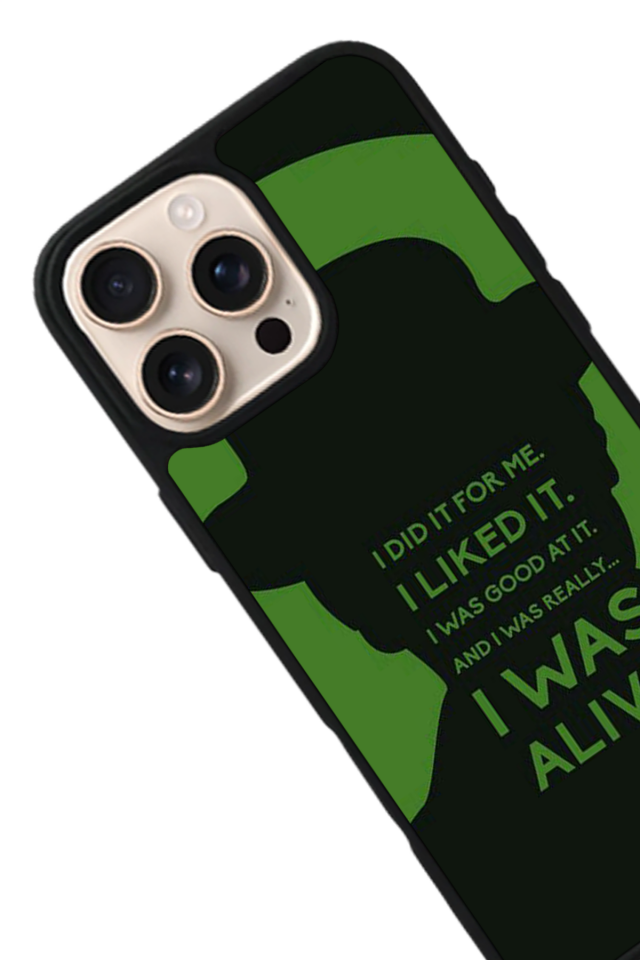 iPhone 14 Pro Uyumlu BreakingBad Tasarımlı Glossy Premium Kılıf