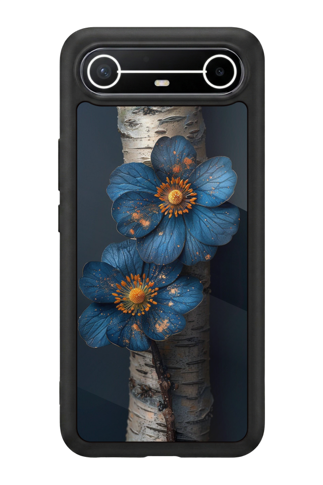 Tecno Spark Slim 5G Uyumlu Cicek Tasarımlı Glossy Premium Kılıf
