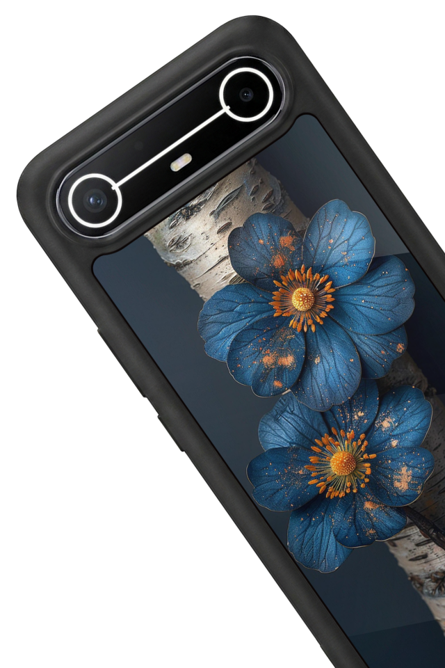 Tecno Spark Slim 5G Uyumlu Cicek Tasarımlı Glossy Premium Kılıf