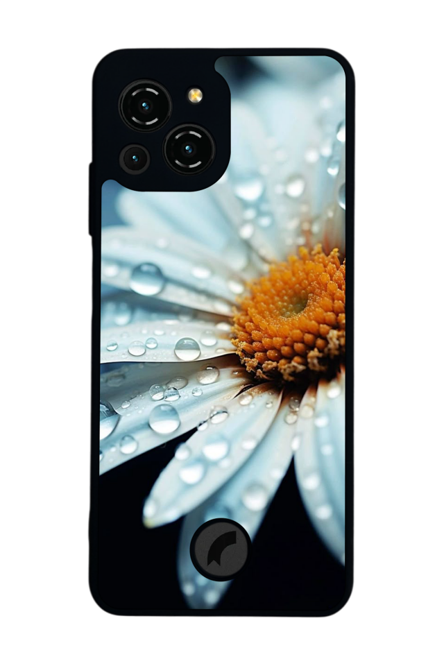 Reeder S23 Pro Max Uyumlu Cicek Tasarımlı Glossy Premium Kılıf