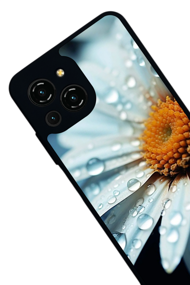 Reeder S23 Pro Max Uyumlu Cicek Tasarımlı Glossy Premium Kılıf