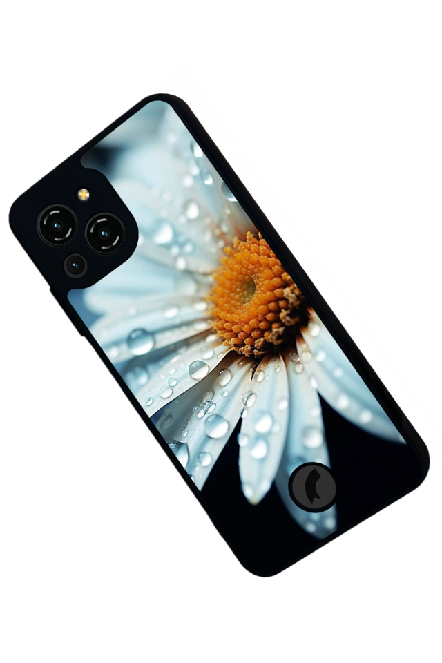 Reeder S23 Pro Max Uyumlu Cicek Tasarımlı Glossy Premium Kılıf