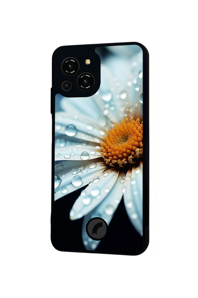 Reeder S23 Pro Max Uyumlu Cicek Tasarımlı Glossy Premium Kılıf