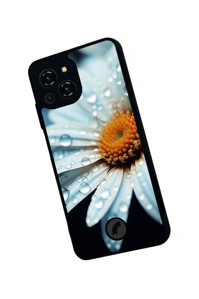 Reeder S23 Pro Max Uyumlu Cicek Tasarımlı Glossy Premium Kılıf