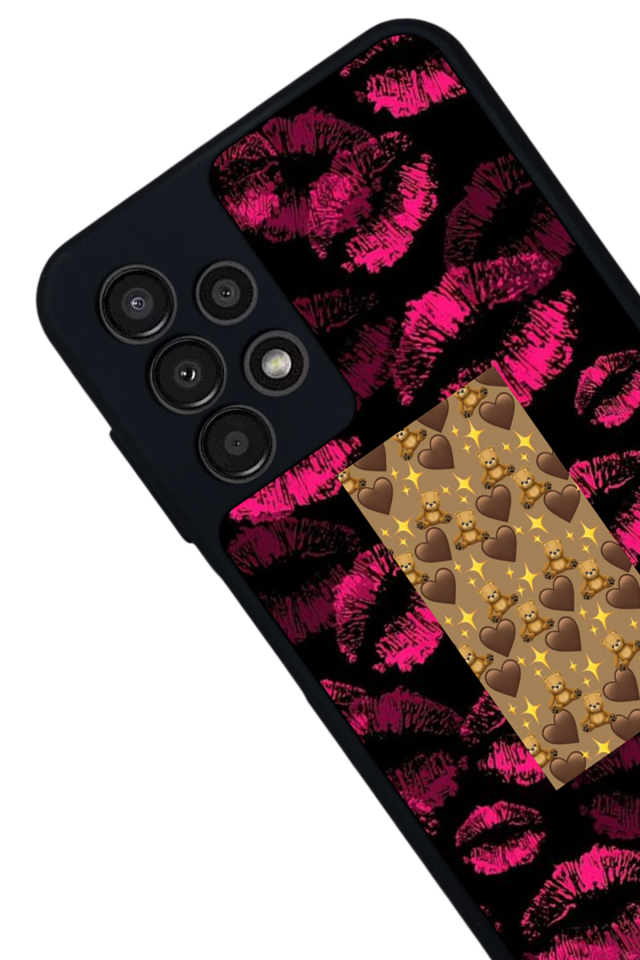 Samsung Galaxy A23 Uyumlu Dudak Tasarımlı Glossy Premium Kılıf