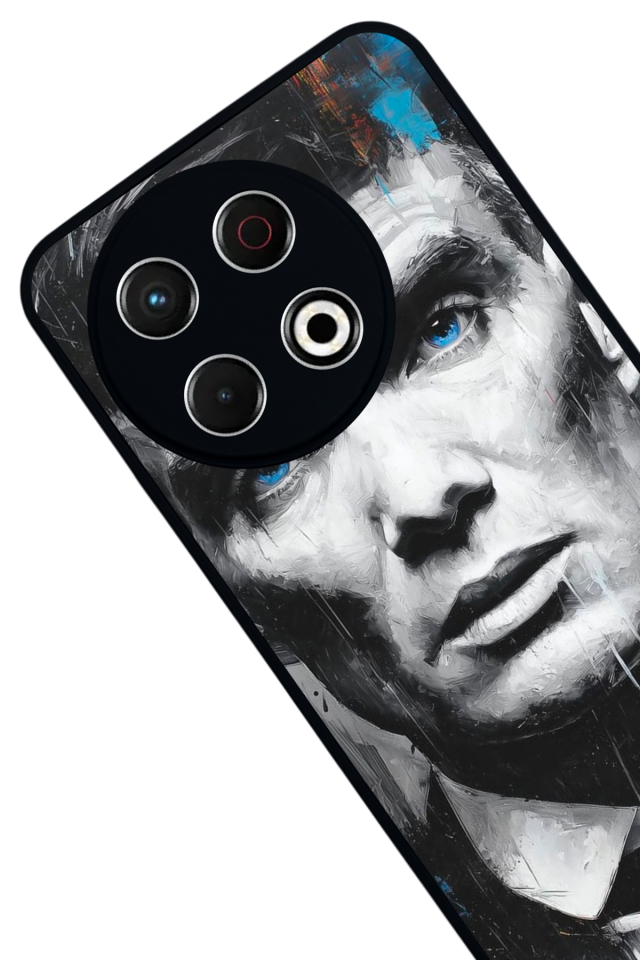 Tecno Spark 30 Pro Uyumlu Peaky Blinders Tasarımlı Glossy Premium Kılıf