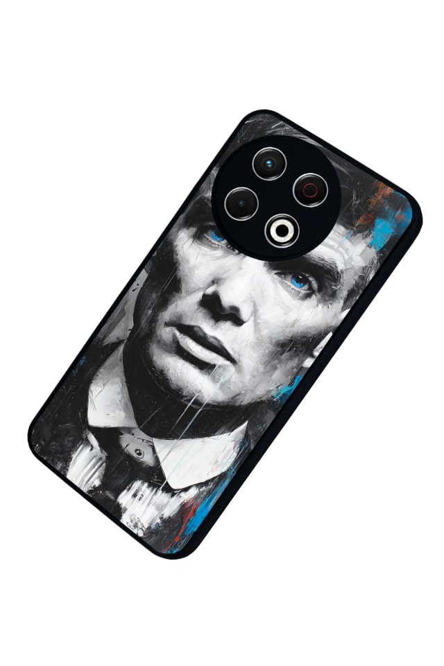 Tecno Spark 30 Pro Uyumlu Peaky Blinders Tasarımlı Glossy Premium Kılıf