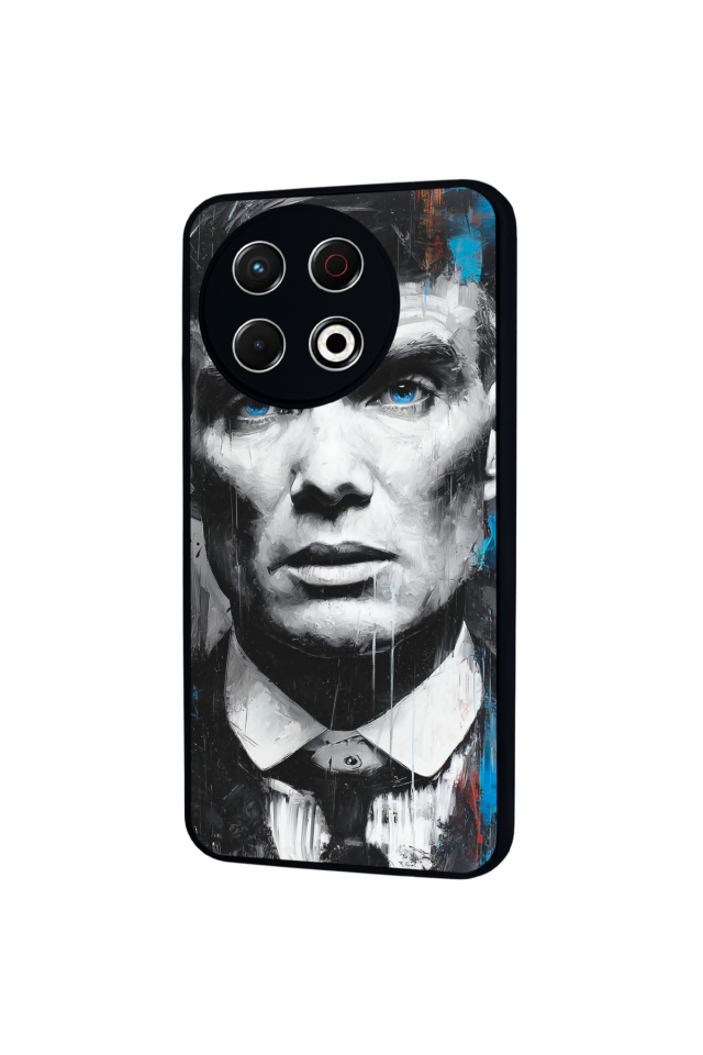 Tecno Spark 30 Pro Uyumlu Peaky Blinders Tasarımlı Glossy Premium Kılıf