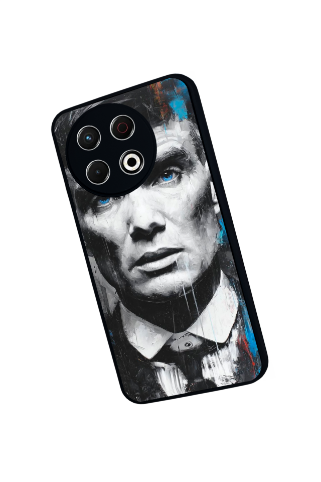 Tecno Spark 30 Pro Uyumlu Peaky Blinders Tasarımlı Glossy Premium Kılıf