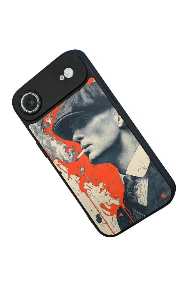 iPhone 17 Air Uyumlu Peaky Blinders Tasarımlı Glossy Premium Kılıf
