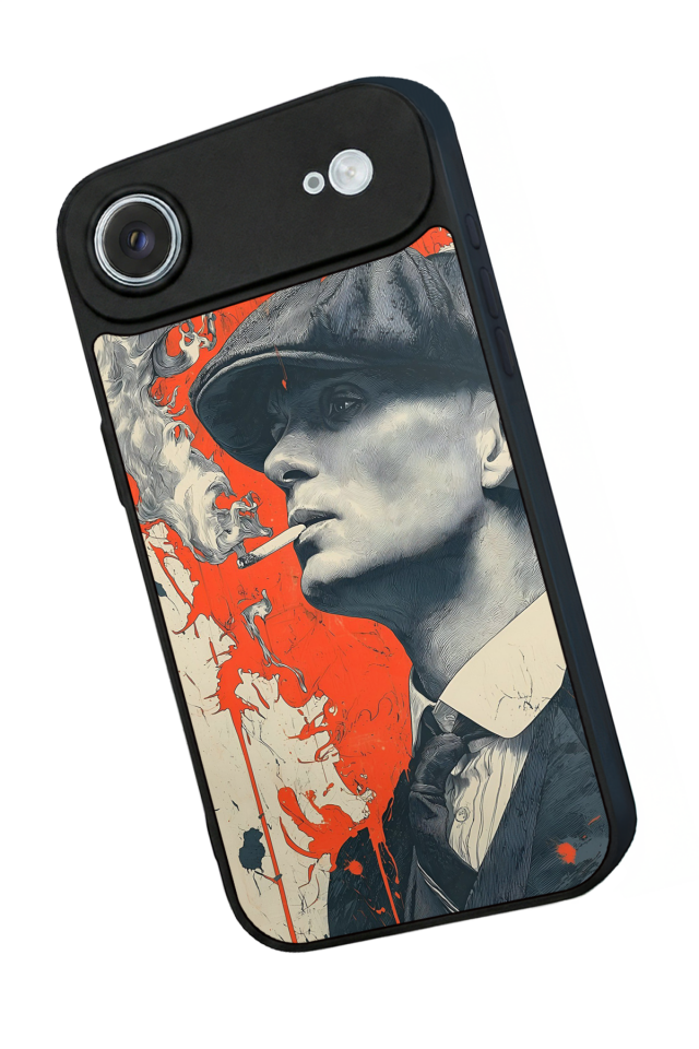 iPhone 17 Air Uyumlu Peaky Blinders Tasarımlı Glossy Premium Kılıf