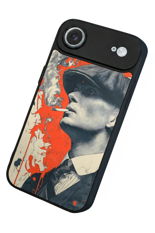 iPhone 17 Air Uyumlu Peaky Blinders Tasarımlı Glossy Premium Kılıf