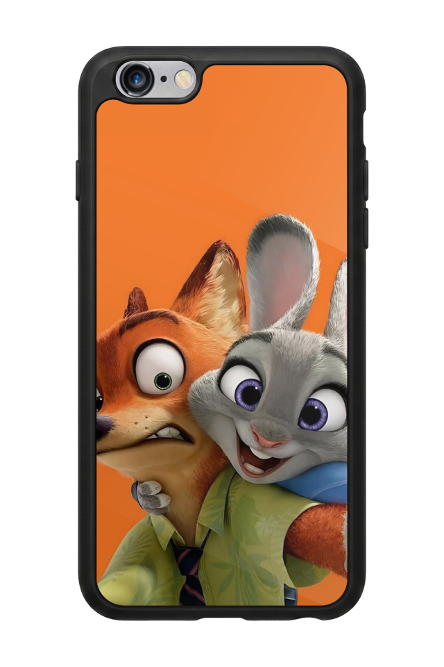 iPhone 6s Plus Uyumlu Zootropolis Tasarımlı Glossy Premium Kılıf