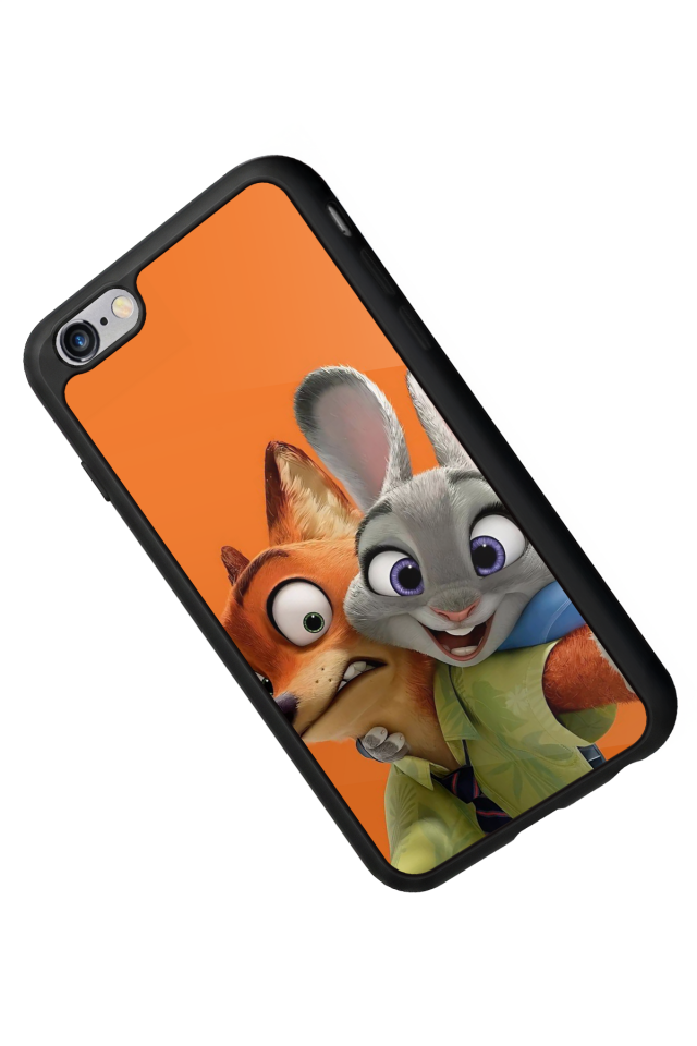 iPhone 6s Plus Uyumlu Zootropolis Tasarımlı Glossy Premium Kılıf
