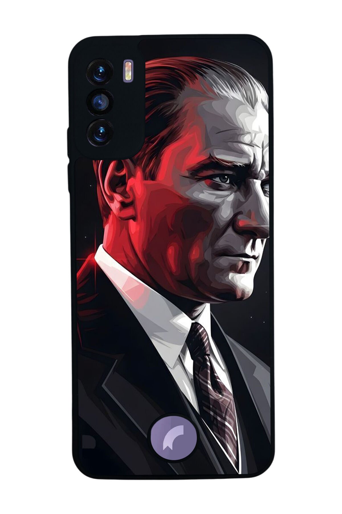 Reeder S19 Max Pro S Uyumlu Mustafa Kemal Ataturk Tasarımlı Glossy Premium Kılıf