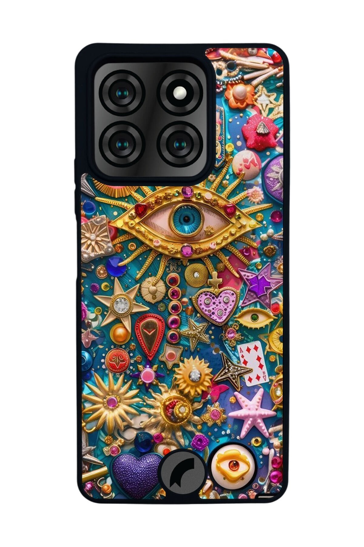 Reeder S71 Uyumlu Göz Tasarımlı Glossy Premium Kılıf