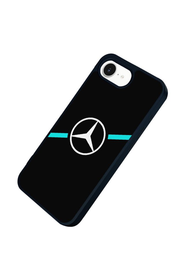 iPhone 16E Uyumlu Mercedes Tasarımlı Glossy Premium Kılıf