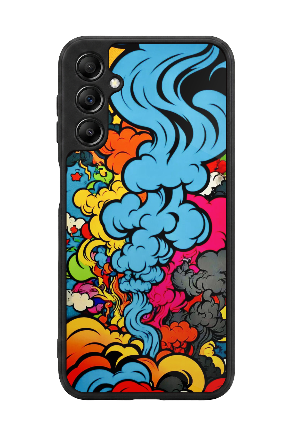 Samsung Galaxy A14 Uyumlu Abstract Tasarımlı Glossy Premium Kılıf