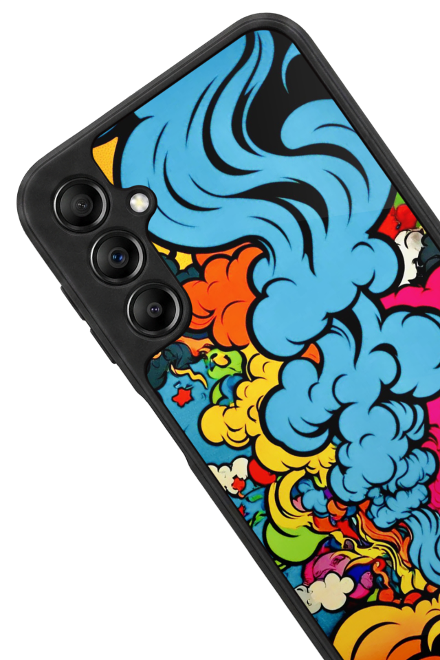 Samsung Galaxy A14 Uyumlu Abstract Tasarımlı Glossy Premium Kılıf