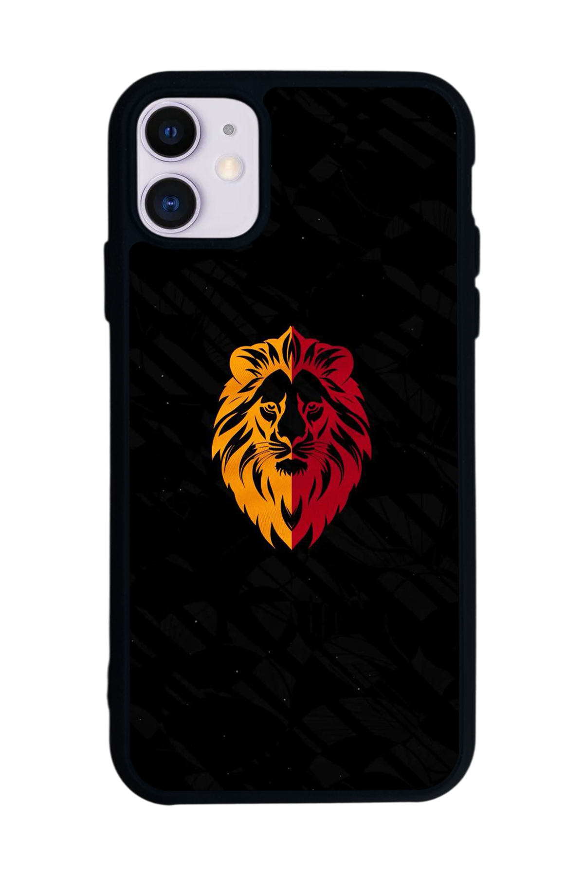 iPhone 11 Uyumlu Aslan Tasarımlı Glossy Premium Kılıf