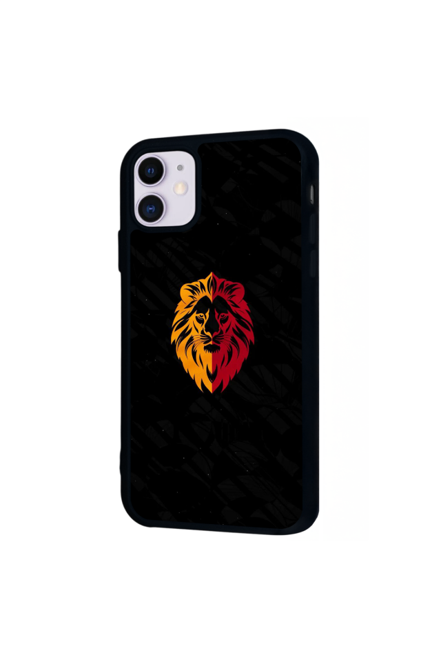 iPhone 11 Uyumlu Aslan Tasarımlı Glossy Premium Kılıf