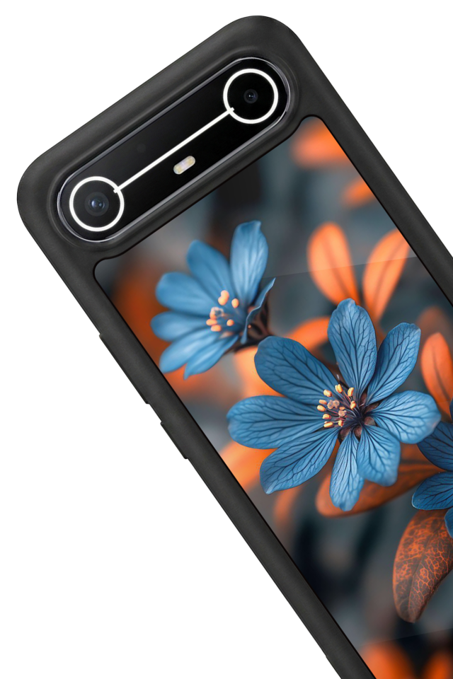 Tecno Spark Slim 5G Uyumlu Cicek Tasarımlı Glossy Premium Kılıf
