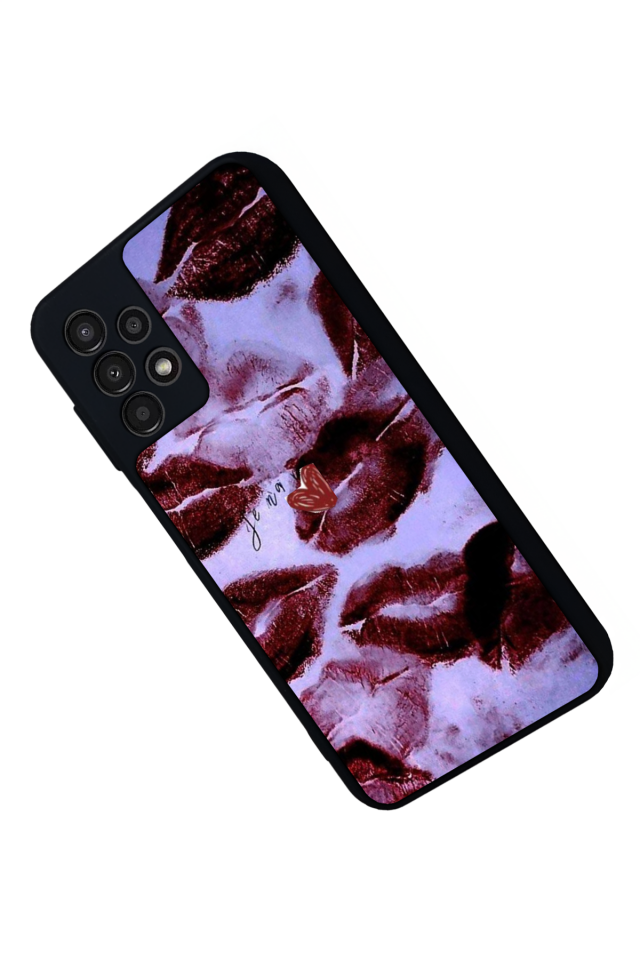Samsung Galaxy A23 Uyumlu Dudak Tasarımlı Glossy Premium Kılıf
