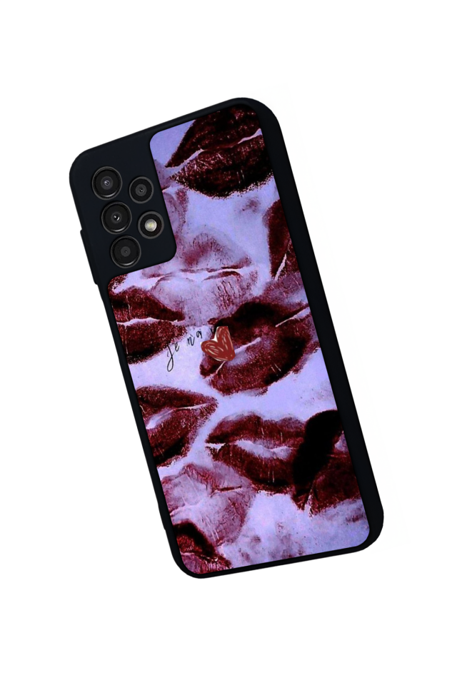 Samsung Galaxy A23 Uyumlu Dudak Tasarımlı Glossy Premium Kılıf