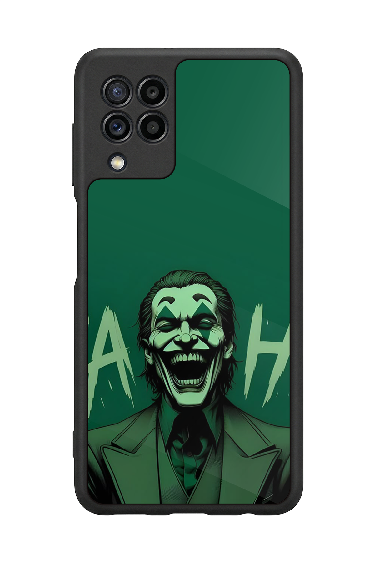 Samsung Galaxy M32 Uyumlu Joker Tasarımlı Glossy Premium Kılıf