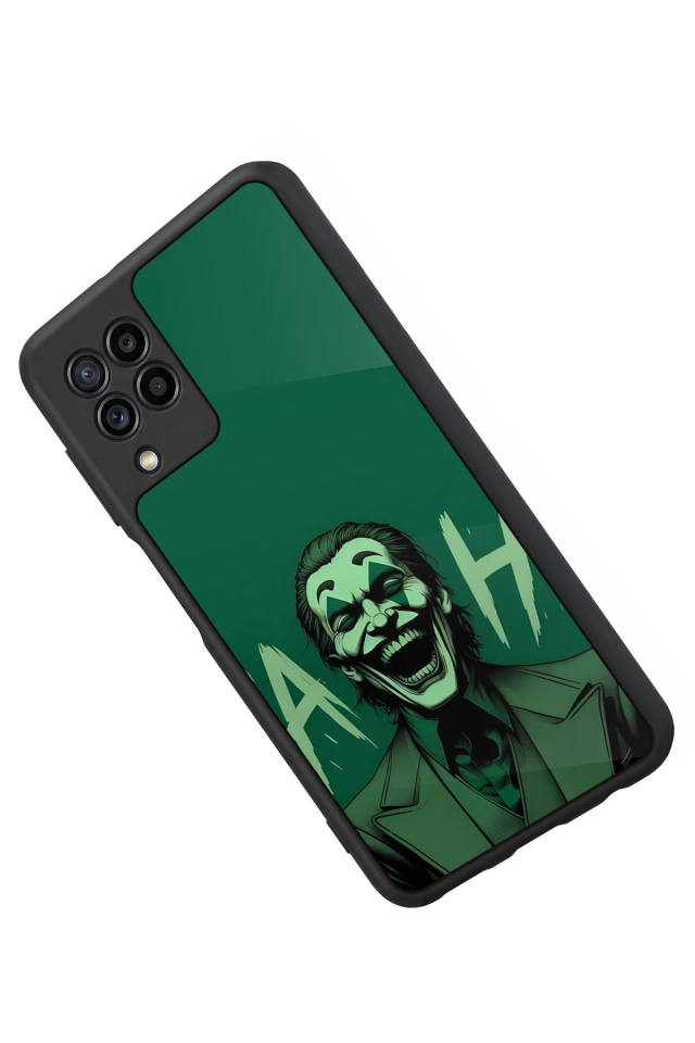 Samsung Galaxy M32 Uyumlu Joker Tasarımlı Glossy Premium Kılıf