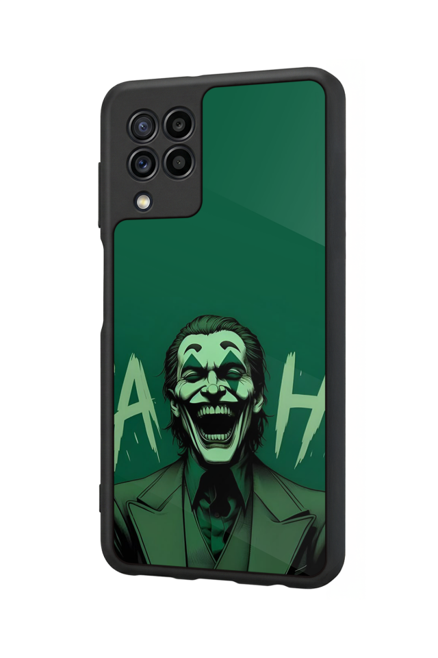 Samsung Galaxy M32 Uyumlu Joker Tasarımlı Glossy Premium Kılıf