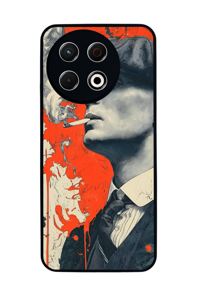 Tecno Spark 30 Pro Uyumlu Peaky Blinders Tasarımlı Glossy Premium Kılıf