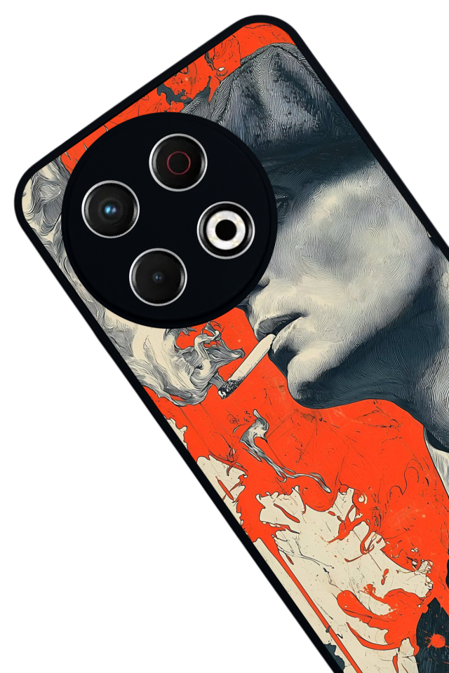 Tecno Spark 30 Pro Uyumlu Peaky Blinders Tasarımlı Glossy Premium Kılıf