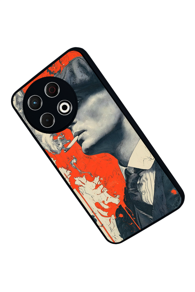 Tecno Spark 30 Pro Uyumlu Peaky Blinders Tasarımlı Glossy Premium Kılıf