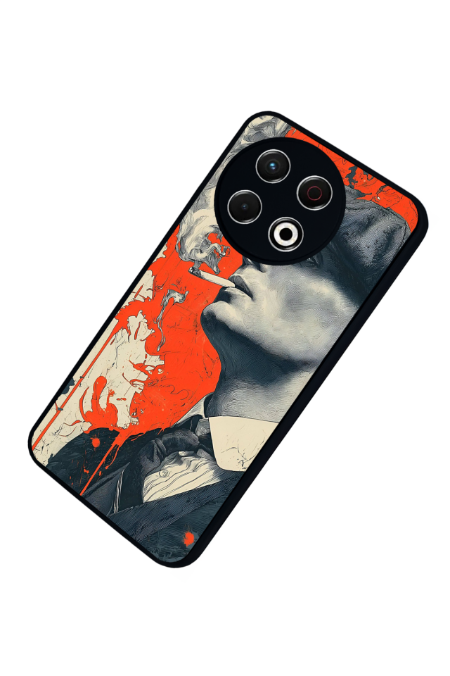 Tecno Spark 30 Pro Uyumlu Peaky Blinders Tasarımlı Glossy Premium Kılıf