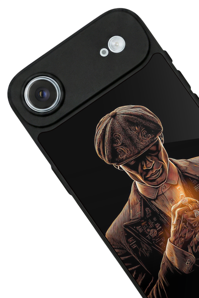 iPhone 17 Air Uyumlu Peaky Blinders Tasarımlı Glossy Premium Kılıf