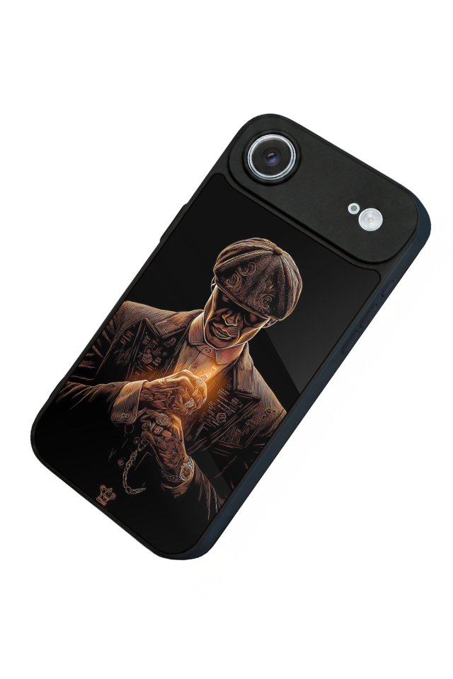 iPhone 17 Air Uyumlu Peaky Blinders Tasarımlı Glossy Premium Kılıf