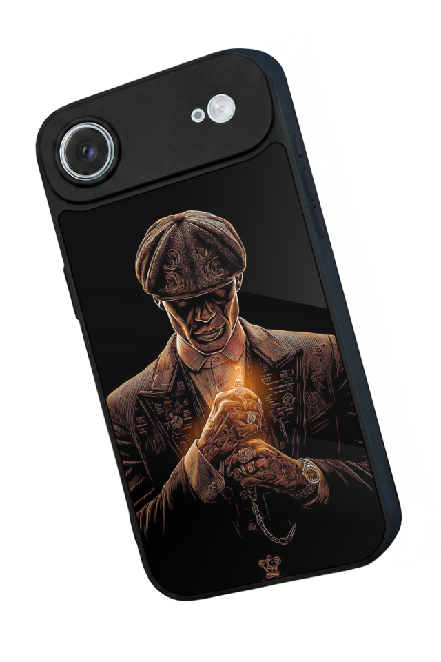 iPhone 17 Air Uyumlu Peaky Blinders Tasarımlı Glossy Premium Kılıf