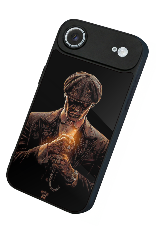 iPhone 17 Air Uyumlu Peaky Blinders Tasarımlı Glossy Premium Kılıf