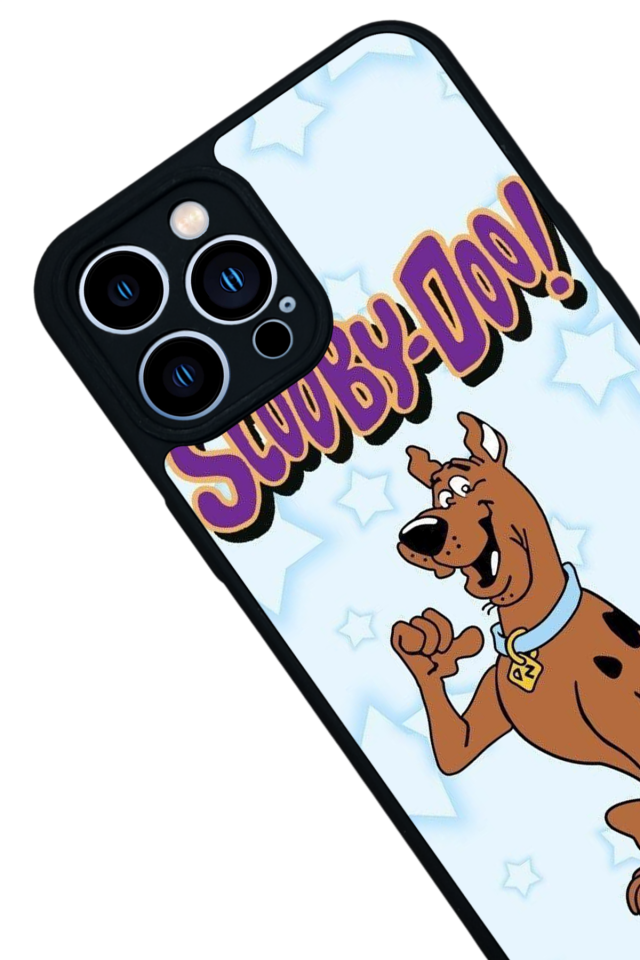 iPhone 13 Pro Max Uyumlu Scooby Doo Tasarımlı Glossy Premium Kılıf