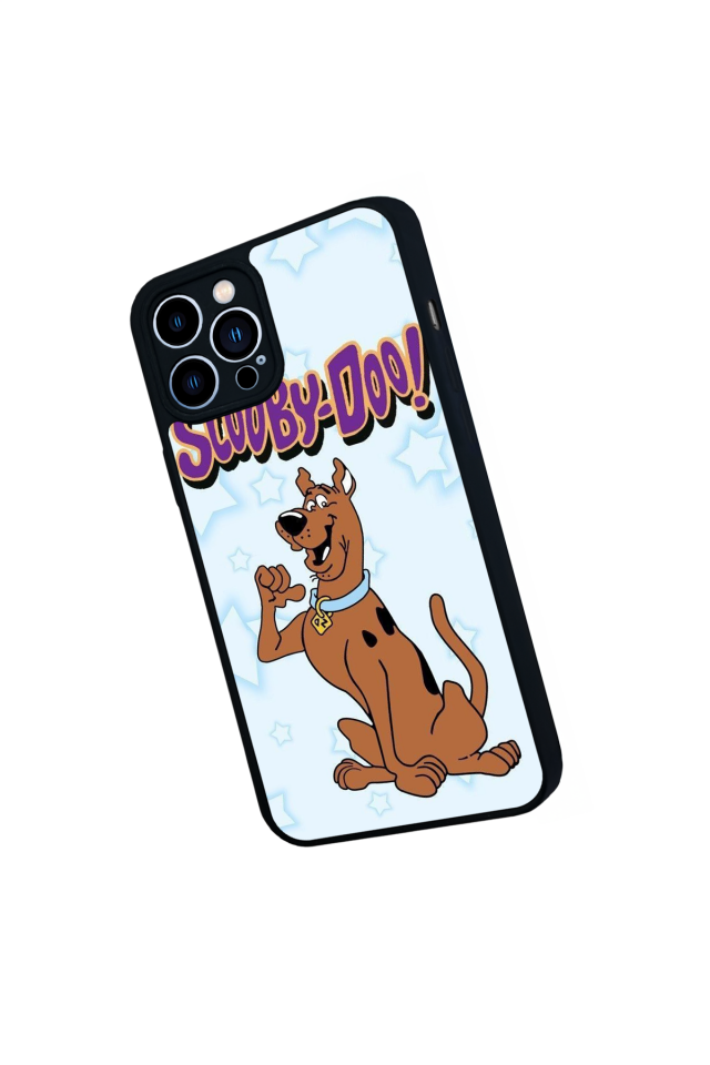 iPhone 13 Pro Max Uyumlu Scooby Doo Tasarımlı Glossy Premium Kılıf
