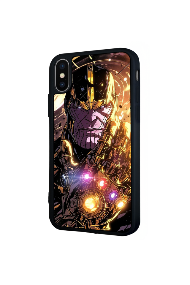 iPhone XS Max Uyumlu Thanos Tasarımlı Glossy Premium Kılıf