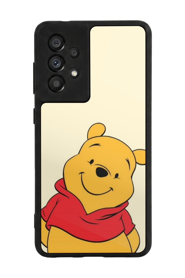 Samsung Galaxy A73 Uyumlu Winnie Tasarımlı Glossy Premium Kılıf