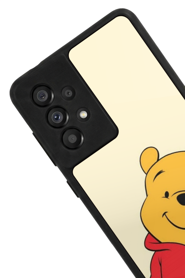 Samsung Galaxy A73 Uyumlu Winnie Tasarımlı Glossy Premium Kılıf